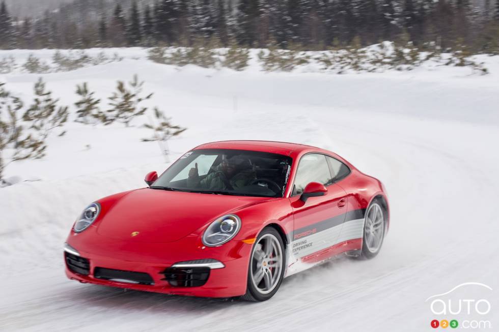 action photo on and off the track