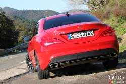 Vue arrière en angle