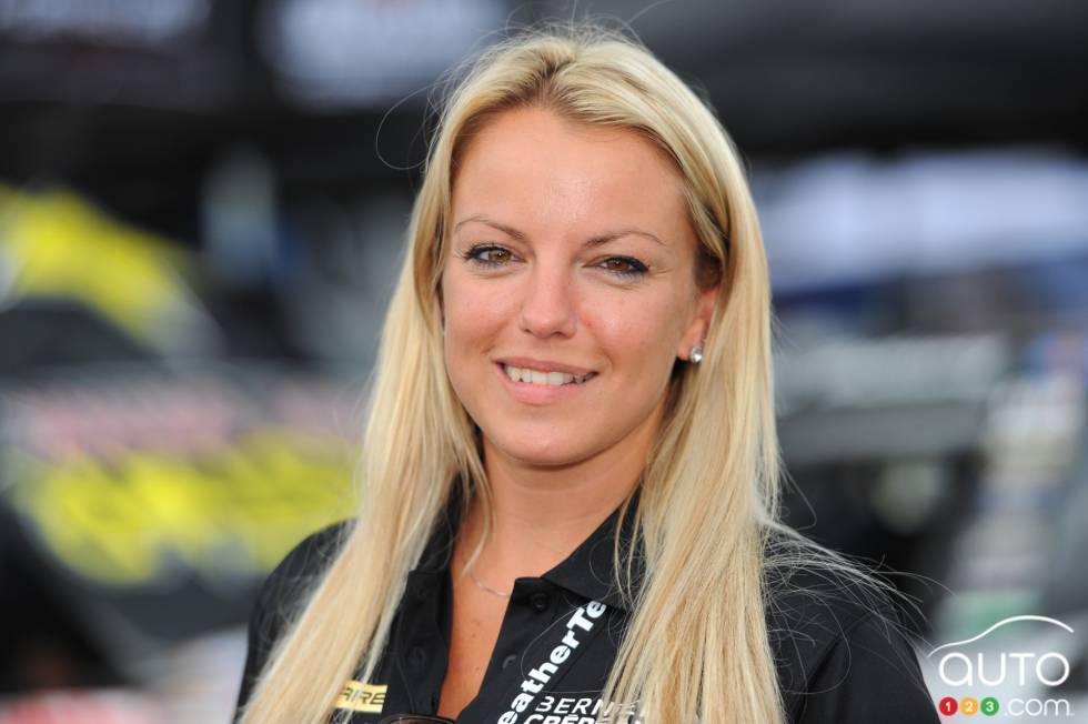 Karine Vallières, copine de J.F. Dumoulin, Bellemare/Bernier Crepeau Dodge