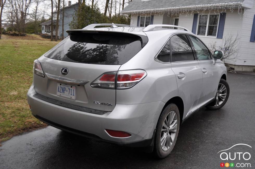 Vue 3/4 arrière droit