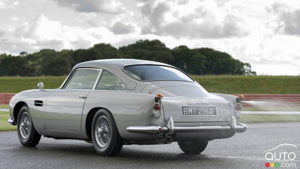 Voici l'Aston Martin DB5 Goldfinger Continuation