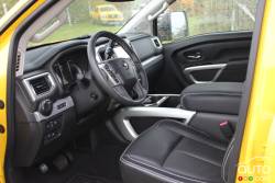 2017 Nissan Titan cockpit