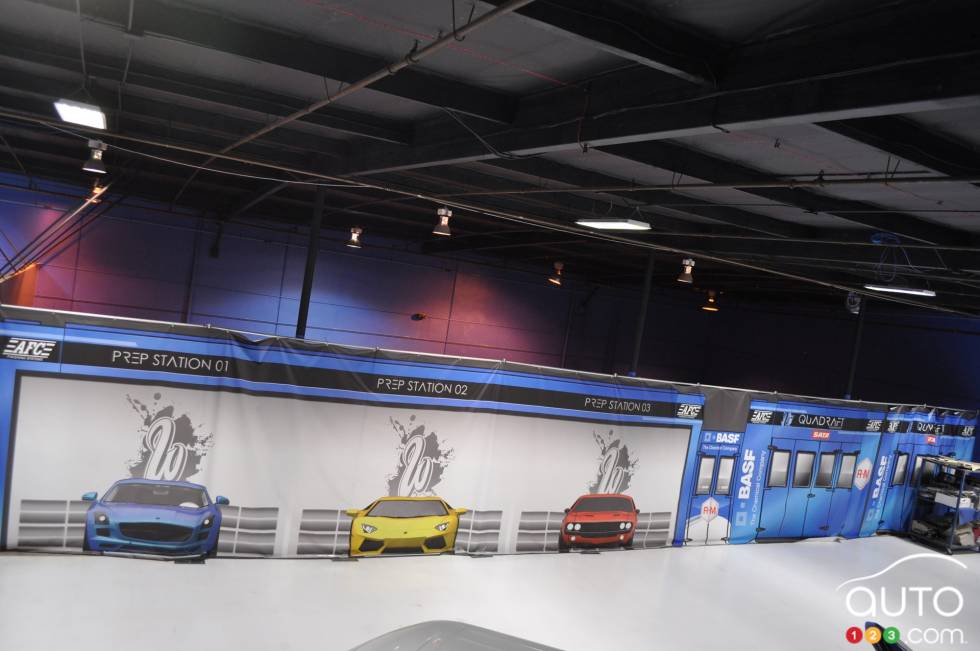 photo from the interior of the new facility