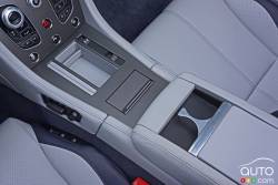 Armrest and compartment                               