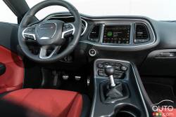 2015 Dodge Challenger RT Scat Pack center console