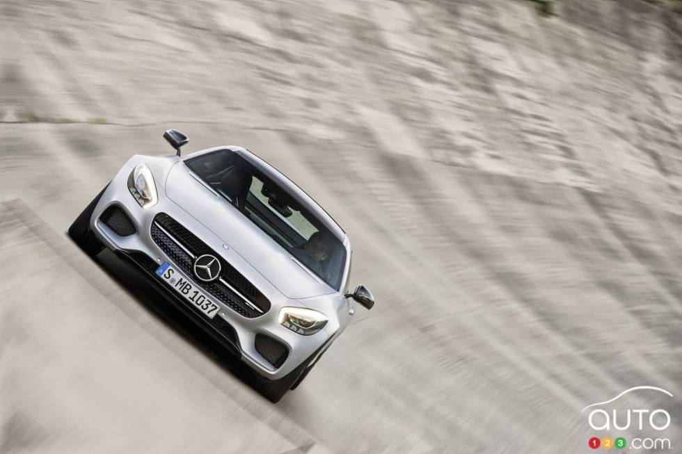 vue de face en action