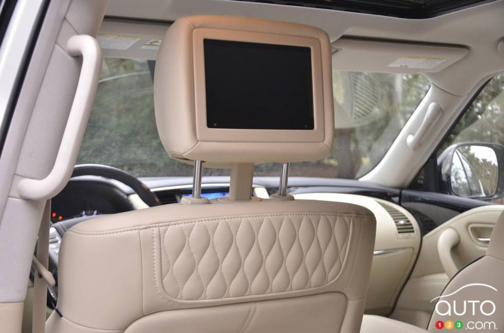 Caméra sur appuie-tête