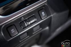 Détail intérieur du Subaru Crosstrek 2016