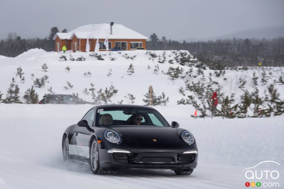 action photo on and off the track