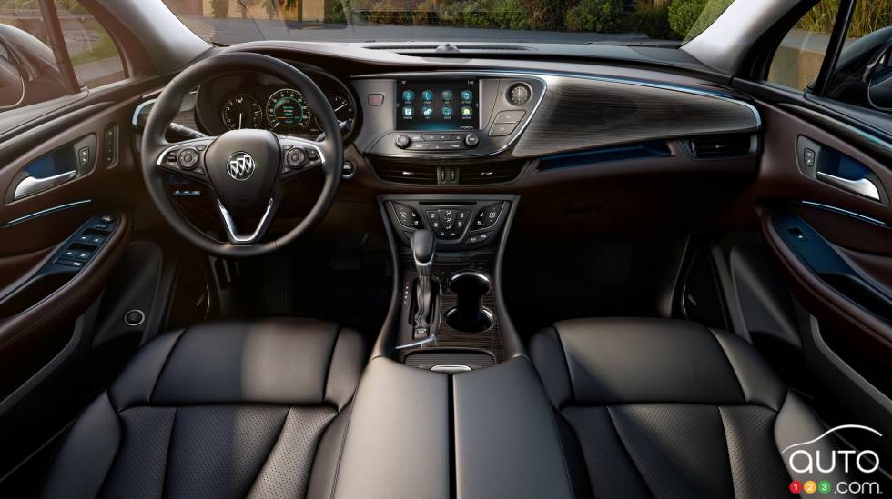 Dashboard and front seats