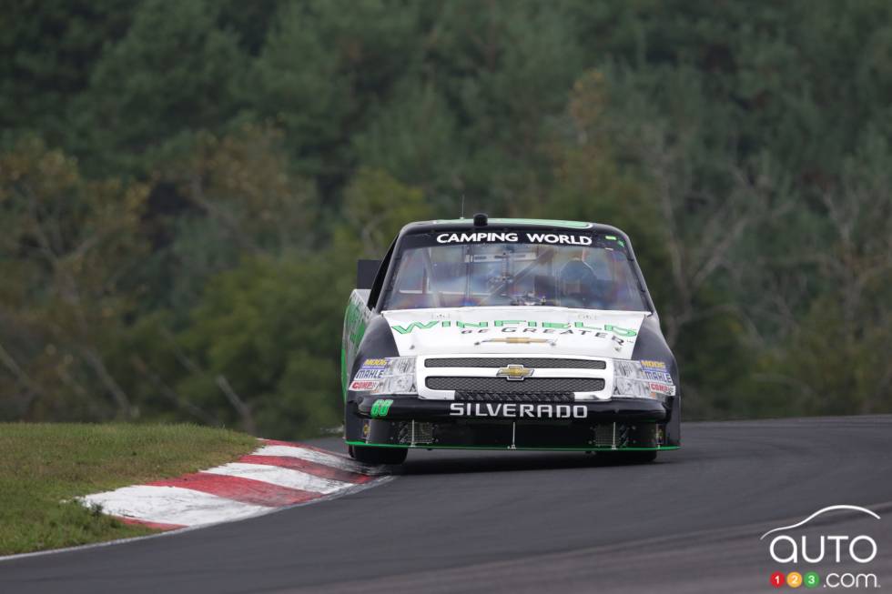 Dakoda Armstrong, Chevrolet Winfield en action lors de la première pratique de vendredi