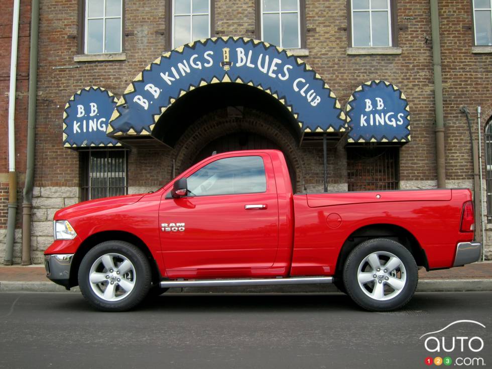 Vue du côté gauche, cabine simple