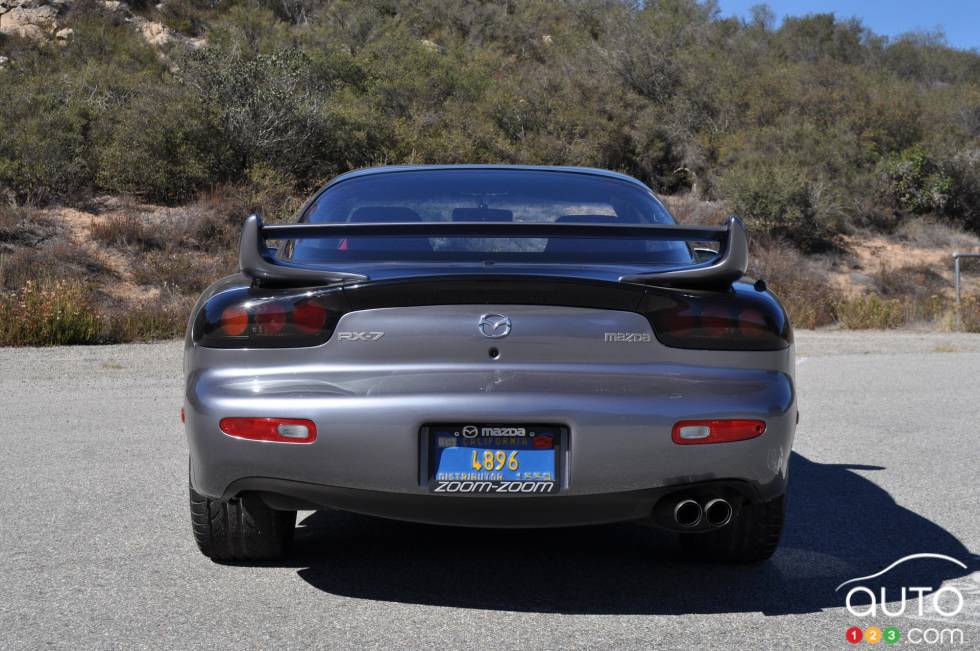 2002 Mazda RX-7 Spirit R rear view