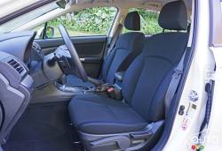 2016 Subaru Impreza 5-door Touring front seats