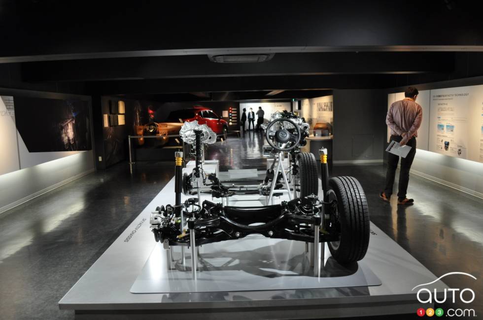 As part of the tour, you'll get to walk through a portion of the attached assembly line.