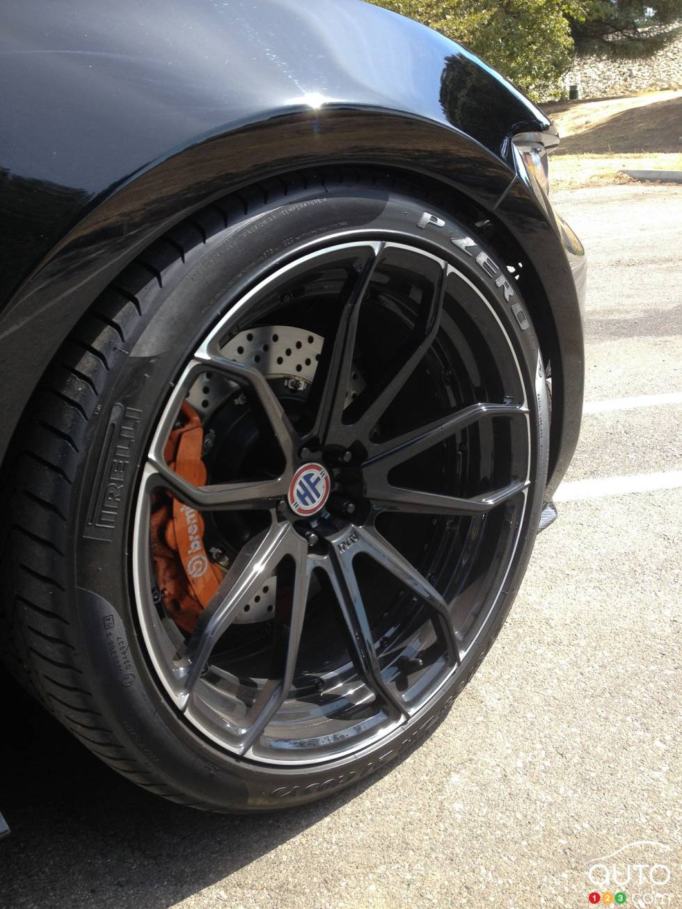 2015 Galpin-Fisker Mustang Rocket front wheel