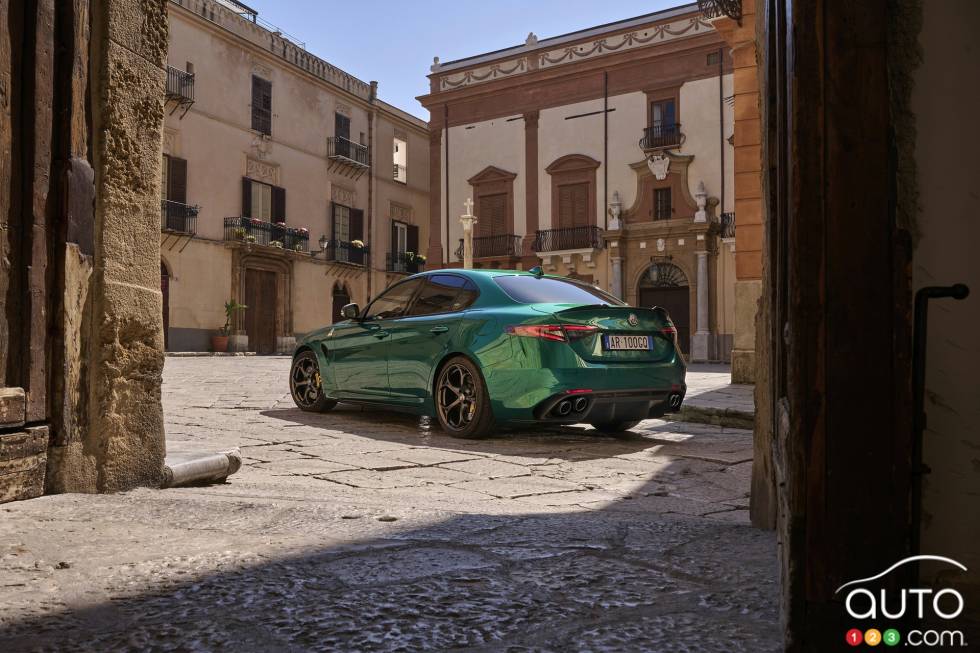 Introducing the 2024 Alfa Romeo Giulia Quadrifoglio 100th Anniversary