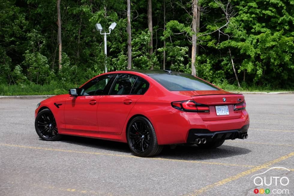 We drive the 2021 BMW M5 Competition