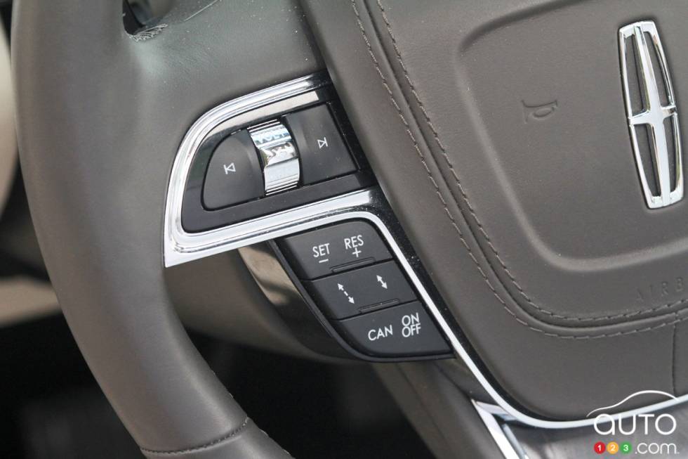 Fonctionnalités du volant