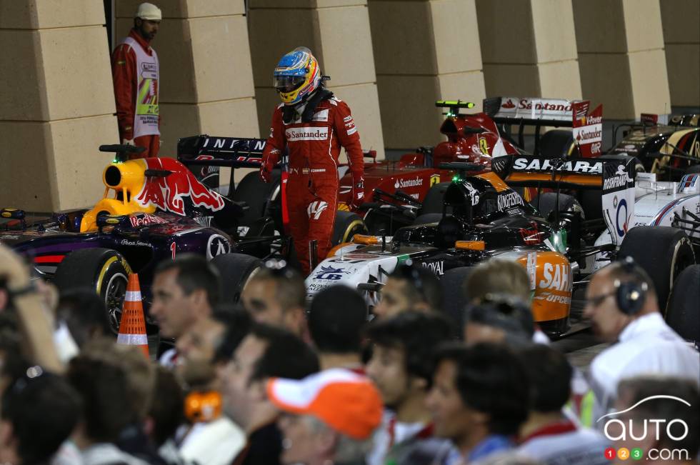 Fernando Alonso, Scuderia Ferrari. 