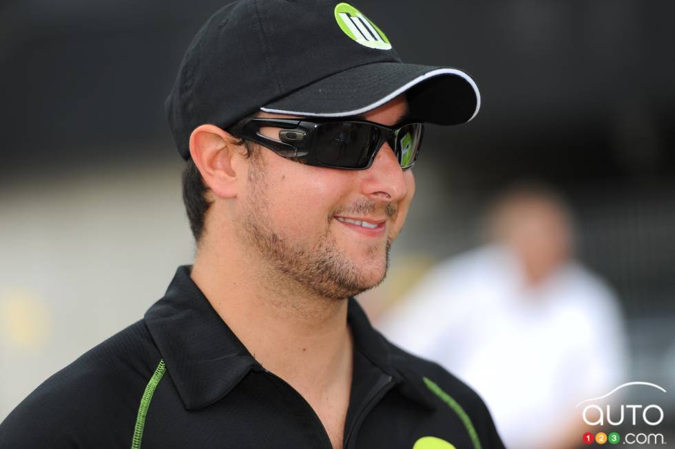 Andrew Ranger, La Cite De Mirabel Inc. Dodge during autograph signing