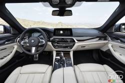 2017 BMW 5 series dashboard