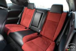 2015 Dodge Challenger RT Scat Pack rear seats