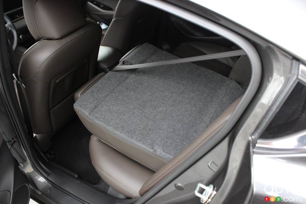 Banquette arrière rabattable