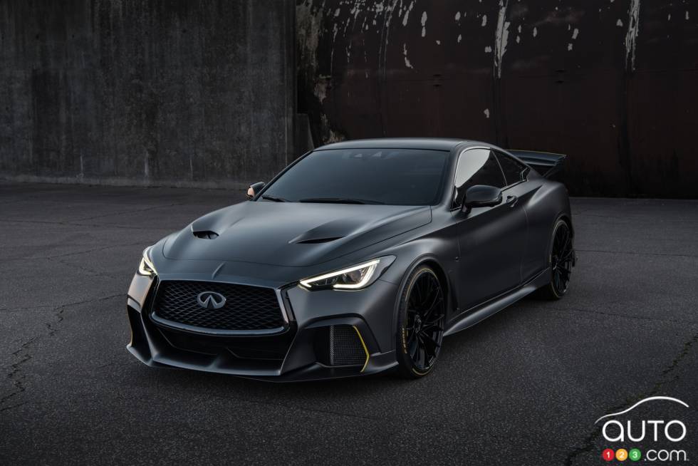 The INFINITI Project Black S concept