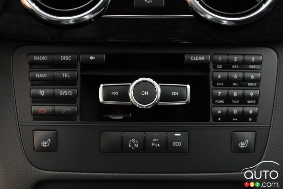 Commandes de la radio