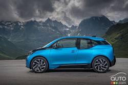 Side view of the BMW i3