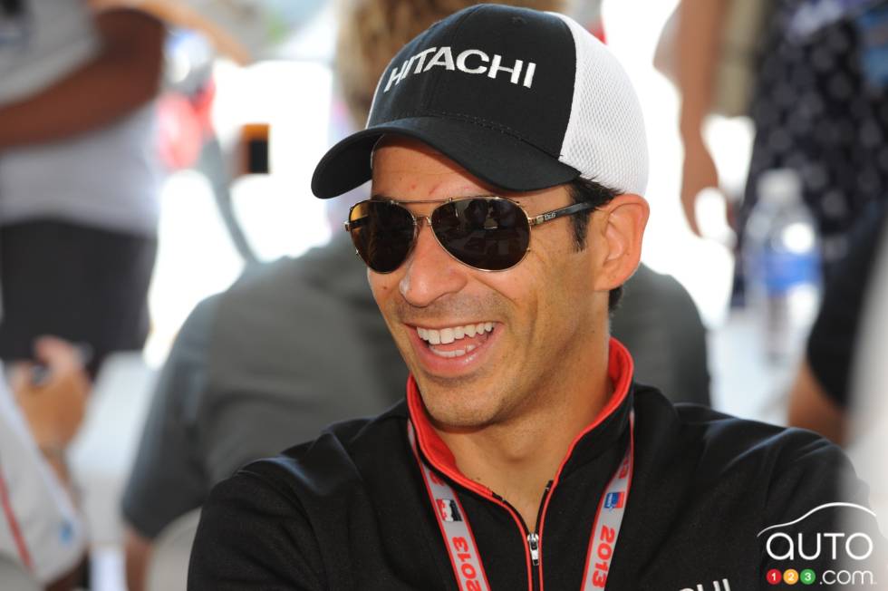 Helio Castroneves, Team Penske at autograph session