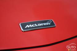 Écusson du manufacturier de la McLaren 570s 2016