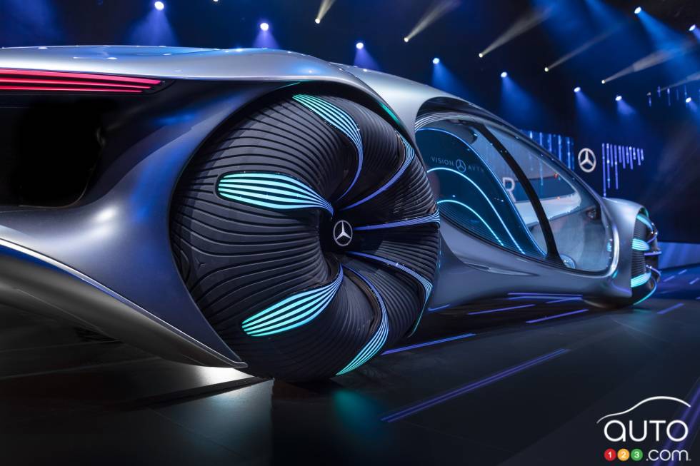 Introducing the Mercedes-Benz VISION AVTR concept