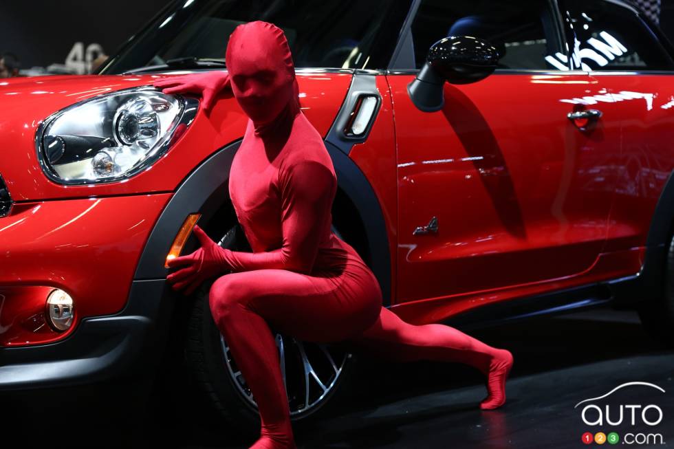 Unveiling of the 2013 MINI Paceman.