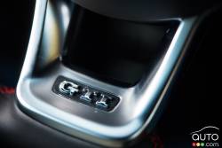 Détail volant de la Volkswagen Golf GTI 2016