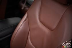 2016 Ford Fusion Titanium seat detail