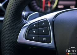 2016 Mercedes-Benz GLA 45 AMG 4Matic steering wheel detail