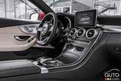 2017 Mercedes-Benz C-Class  Coupe center console