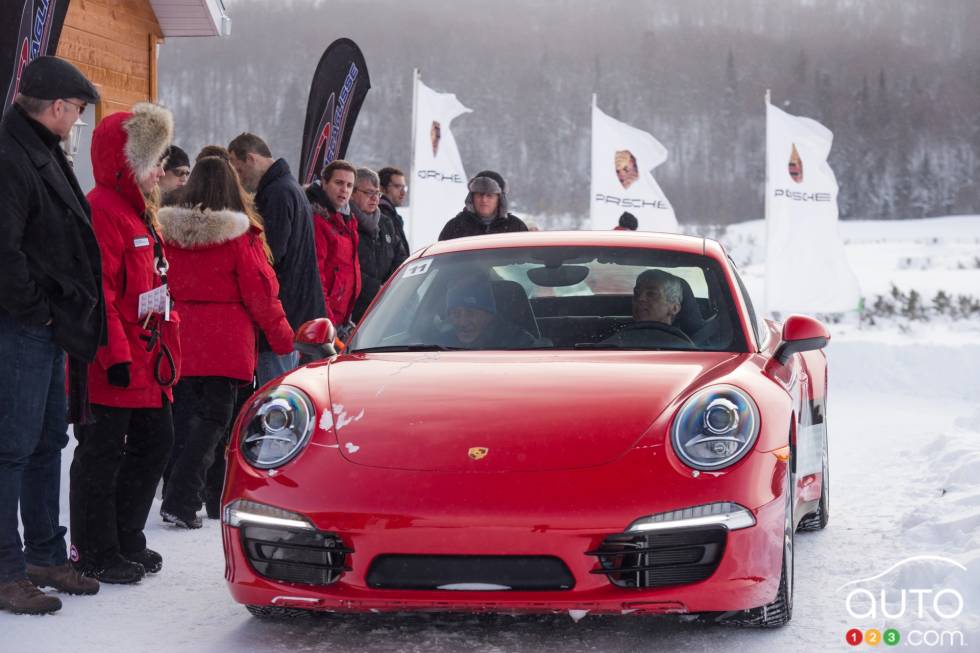 action photo on and off the track