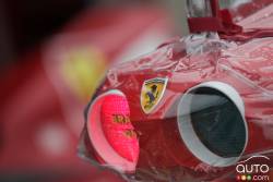 Ferrari pit lights