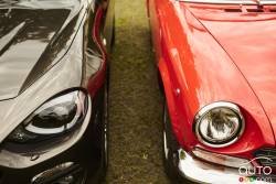 Phare avant de la Fiat 124 Spyder 2017