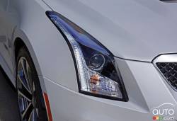 2016 Cadillac ATS V Coupe headlight