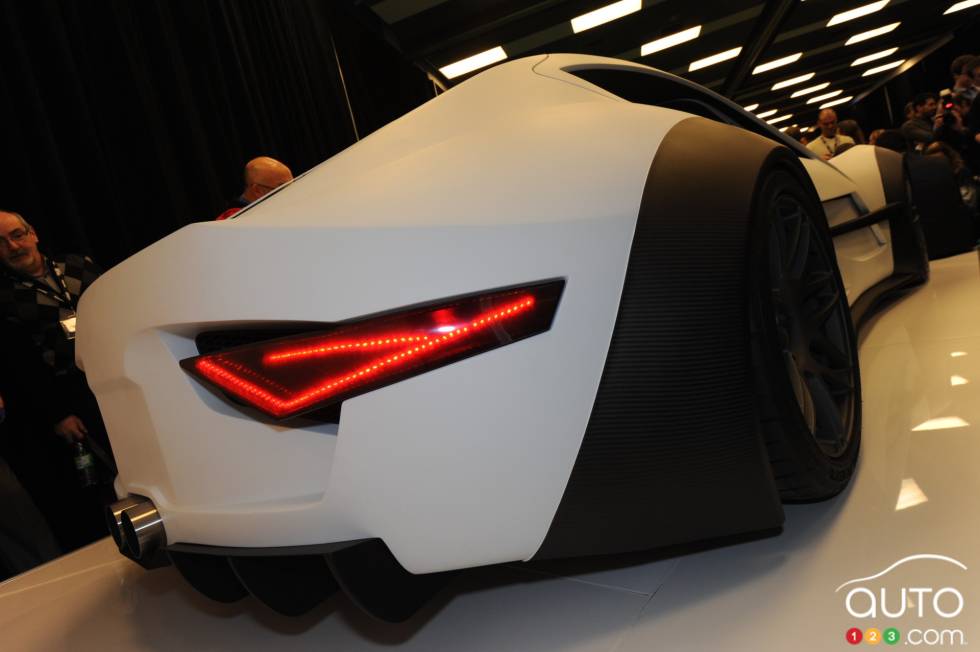 détails des feus arrières