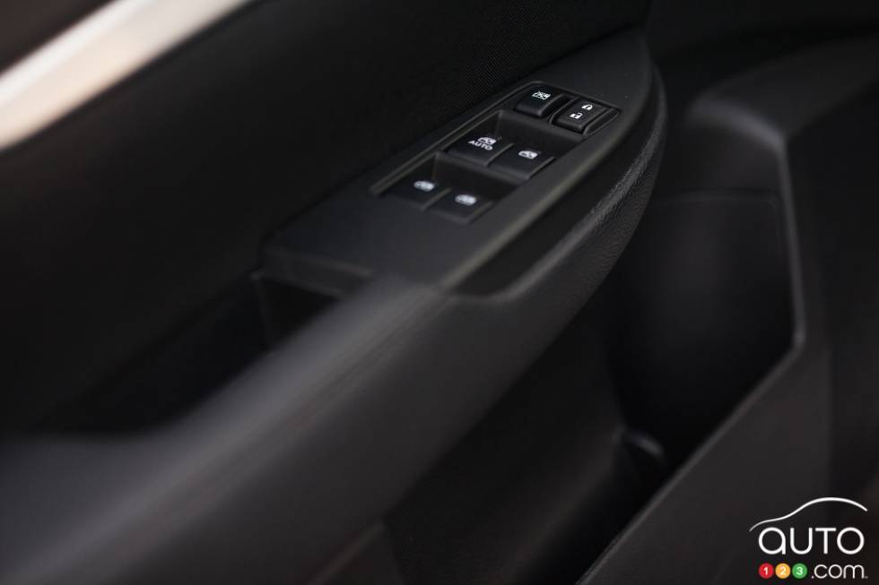 Power window controls