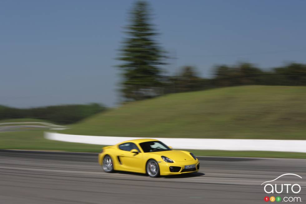 front 3/4 action view