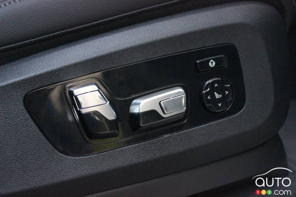 Fonctionnalités des sièges