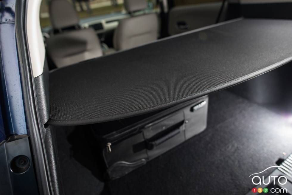 Détail du coffre de la Honda HR-V EX-L Navi 2016
