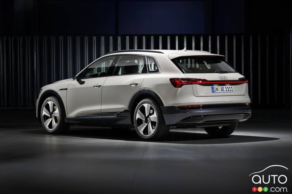 The new 2019 Audi e-tron