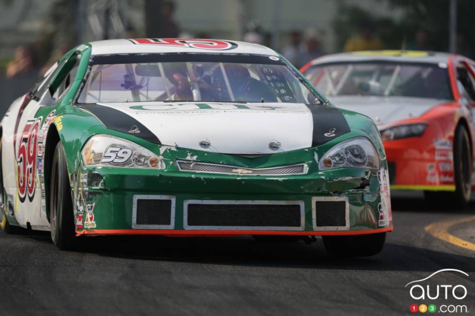 action on and off the track